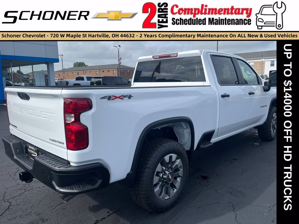 New 2026 Chevrolet Silverado 2500 Custom w/ Custom Value Package AWD/4WD image 6
