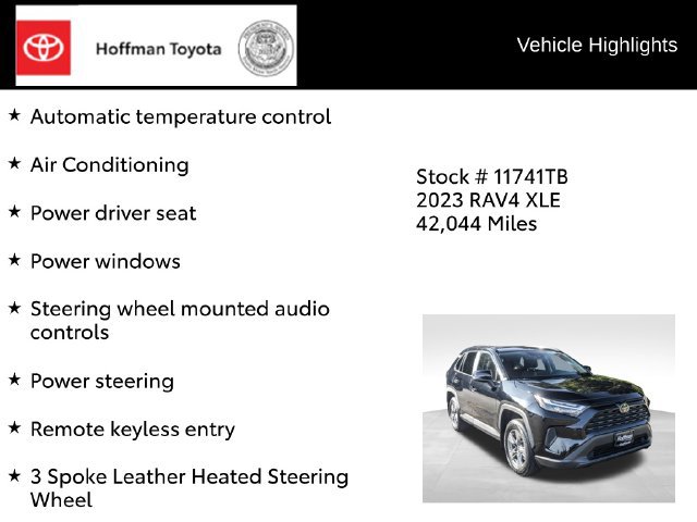 Certified 2023 Toyota RAV4 XLE w/ Convenience Package AWD/4WD image 22