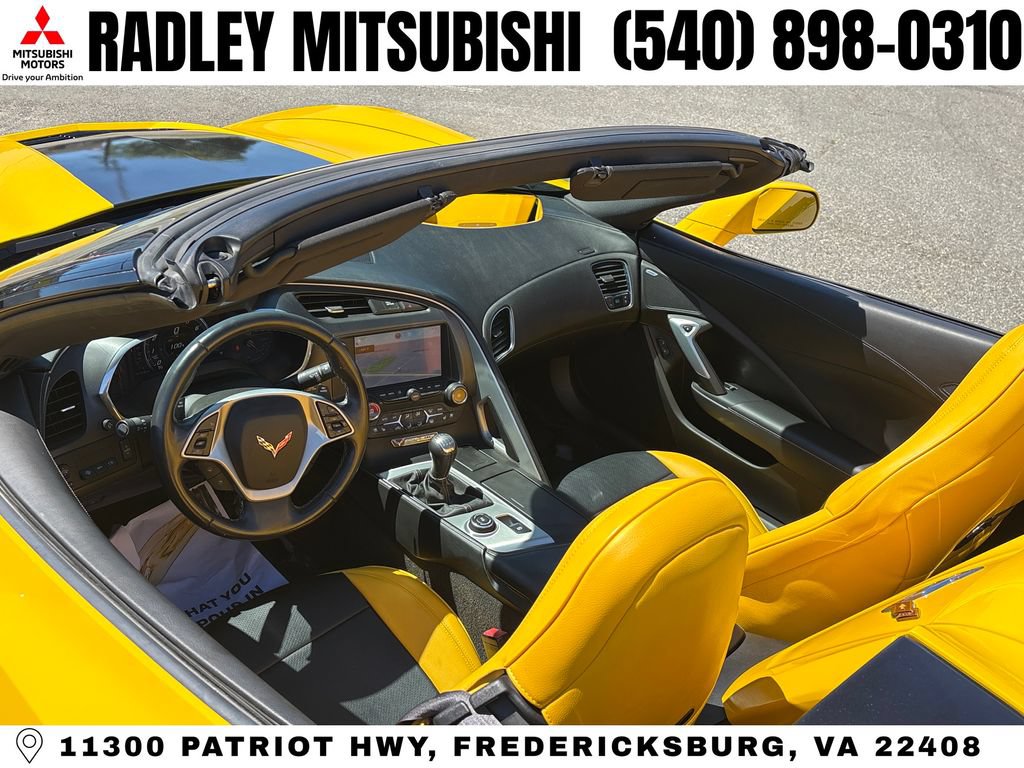 Used 2014 Chevrolet Corvette Stingray Convertible w/ 2LT Preferred Equipment Group RWD image 12
