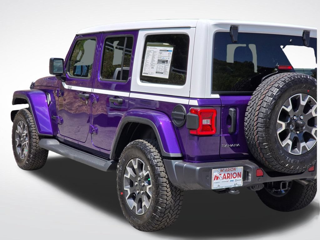 New 2026 Jeep Wrangler Unlimited Sahara w/ Whitecap Package AWD/4WD image 37