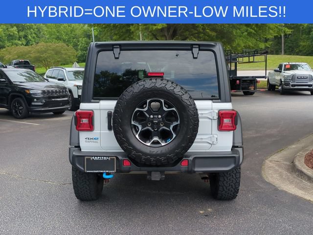 Used 2023 Jeep Wrangler Unlimited Rubicon 4xe w/ Cold Weather Group AWD/4WD image 4