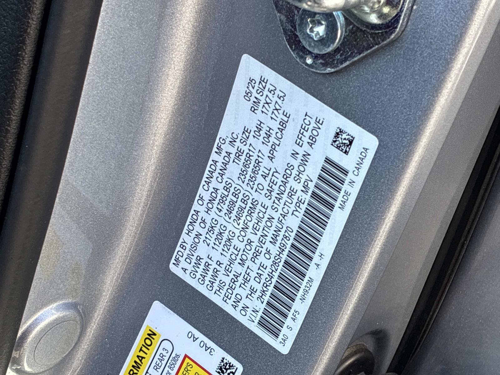 Used 2025 Honda CR-V LX image 23