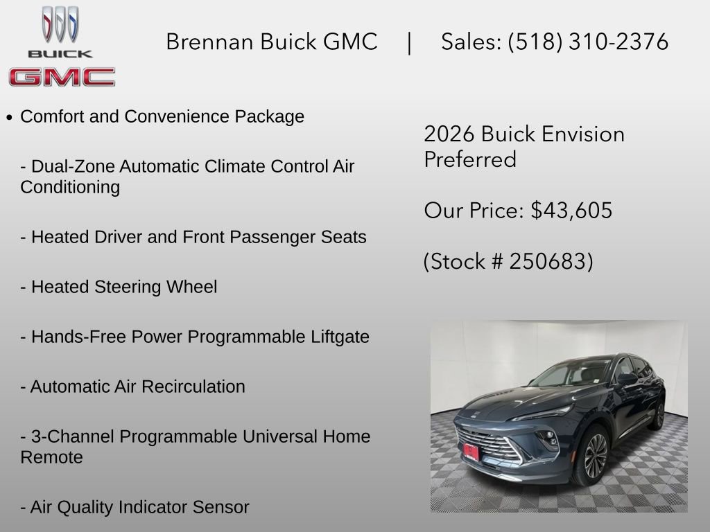 New 2026 Buick Envision Preferred AWD/4WD image 6