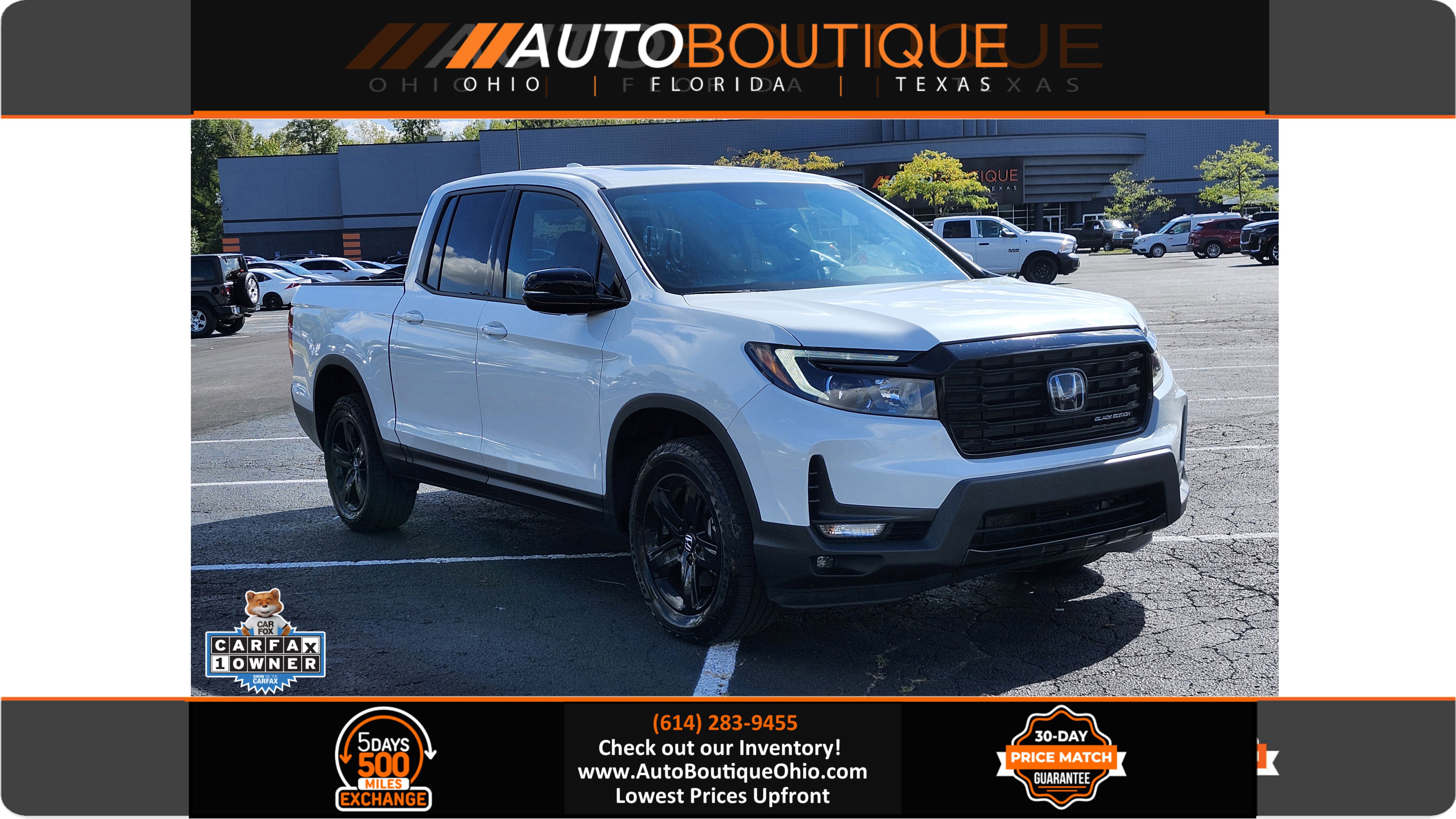 Used 2022 Honda Ridgeline Black Edition