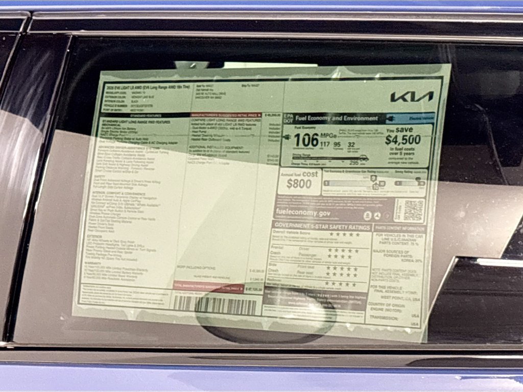 New 2026 Kia EV6 Light AWD/4WD image 24