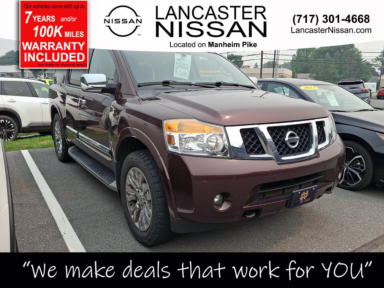 Used 2015 Nissan Armada Platinum AWD/4WD image 1