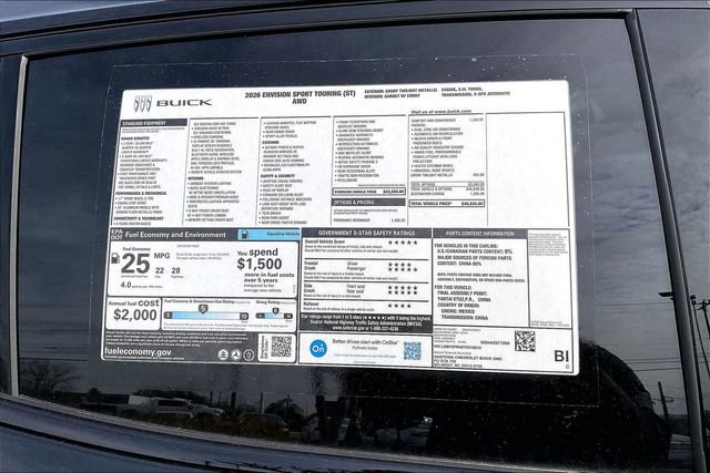 New 2026 Buick Envision Sport Touring image 15