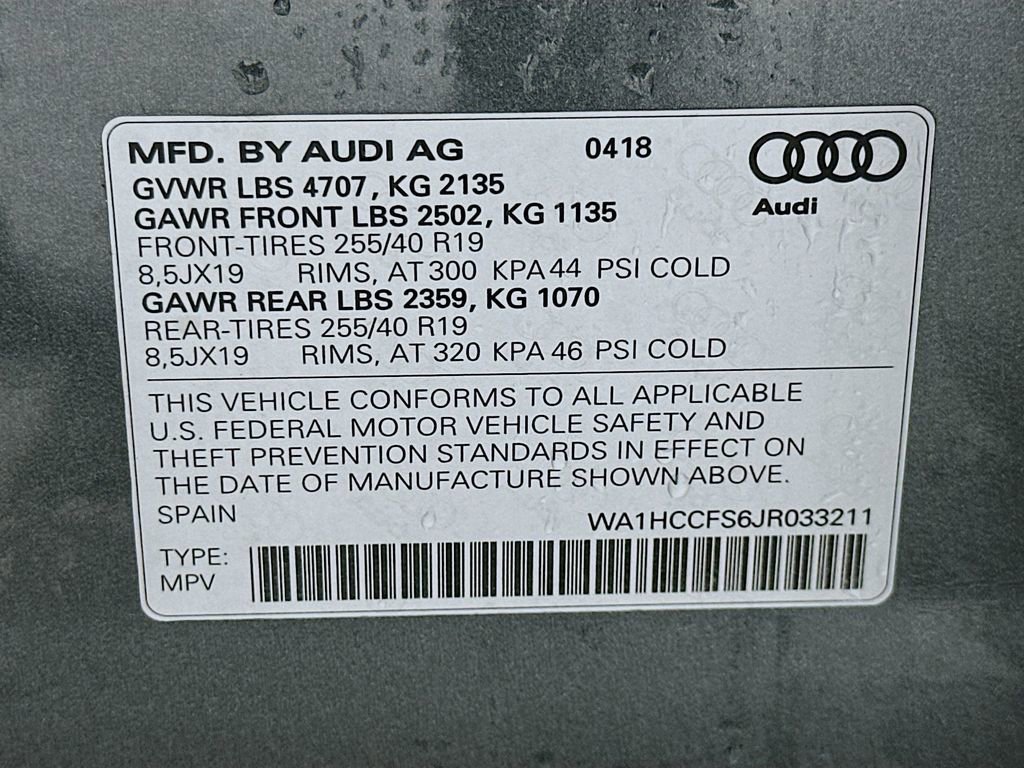 Used 2018 Audi Q3 2.0T Premium Plus w/ Premium Plus Package image 32