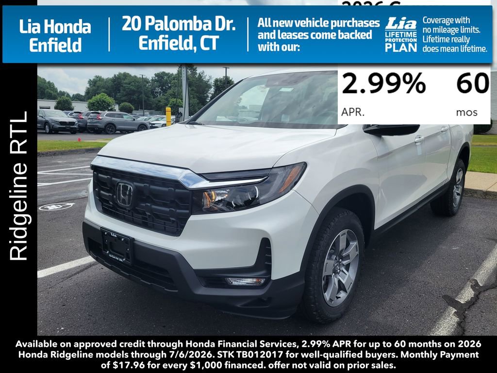 New 2026 Honda Ridgeline RTL image 9