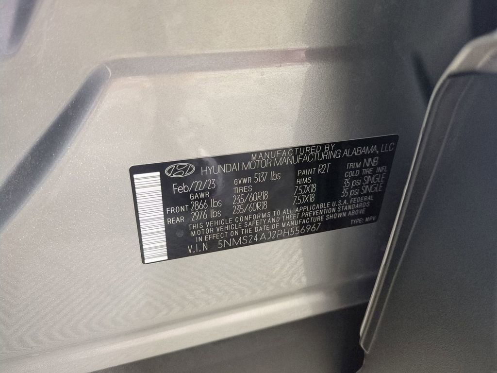 Used 2023 Hyundai Santa Fe SEL w/ Cargo Package FWD image 40