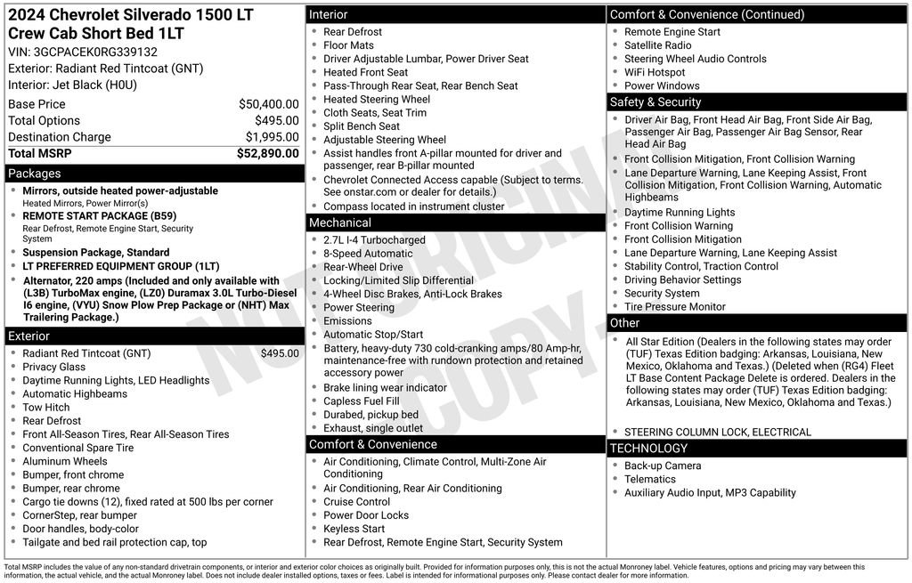 Used 2024 Chevrolet Silverado 1500 LT image 6