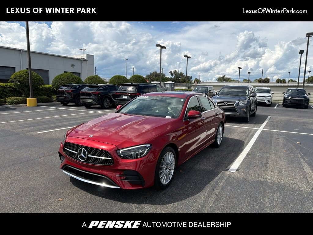 Used 2023 Mercedes-Benz E 450 4MATIC Sedan image 1