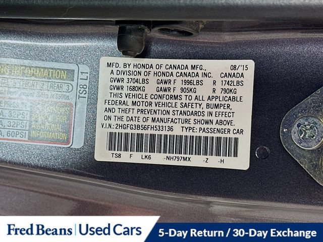 Used 2015 Honda Civic LX image 30