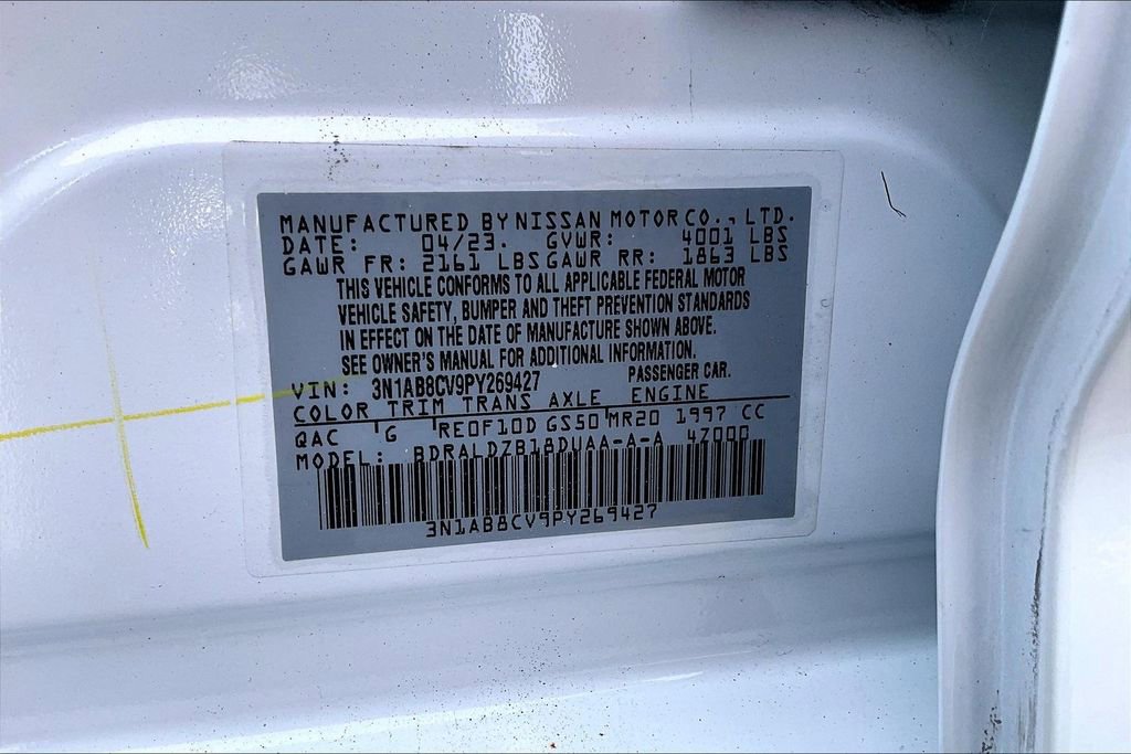 Used 2023 Nissan Sentra SV w/ All-Weather Package image 36