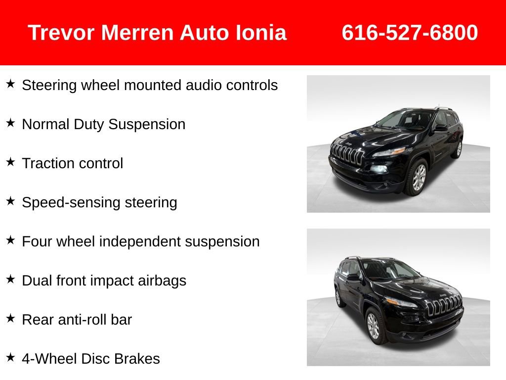 Used 2017 Jeep Cherokee Latitude w/ Cold Weather Group AWD/4WD image 25