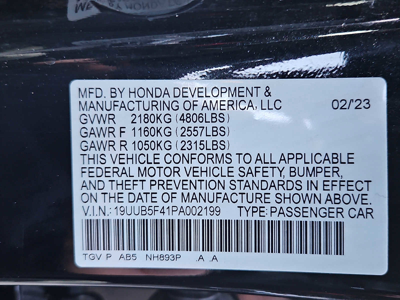 Certified 2023 Acura TLX w/ Technology Package image 30