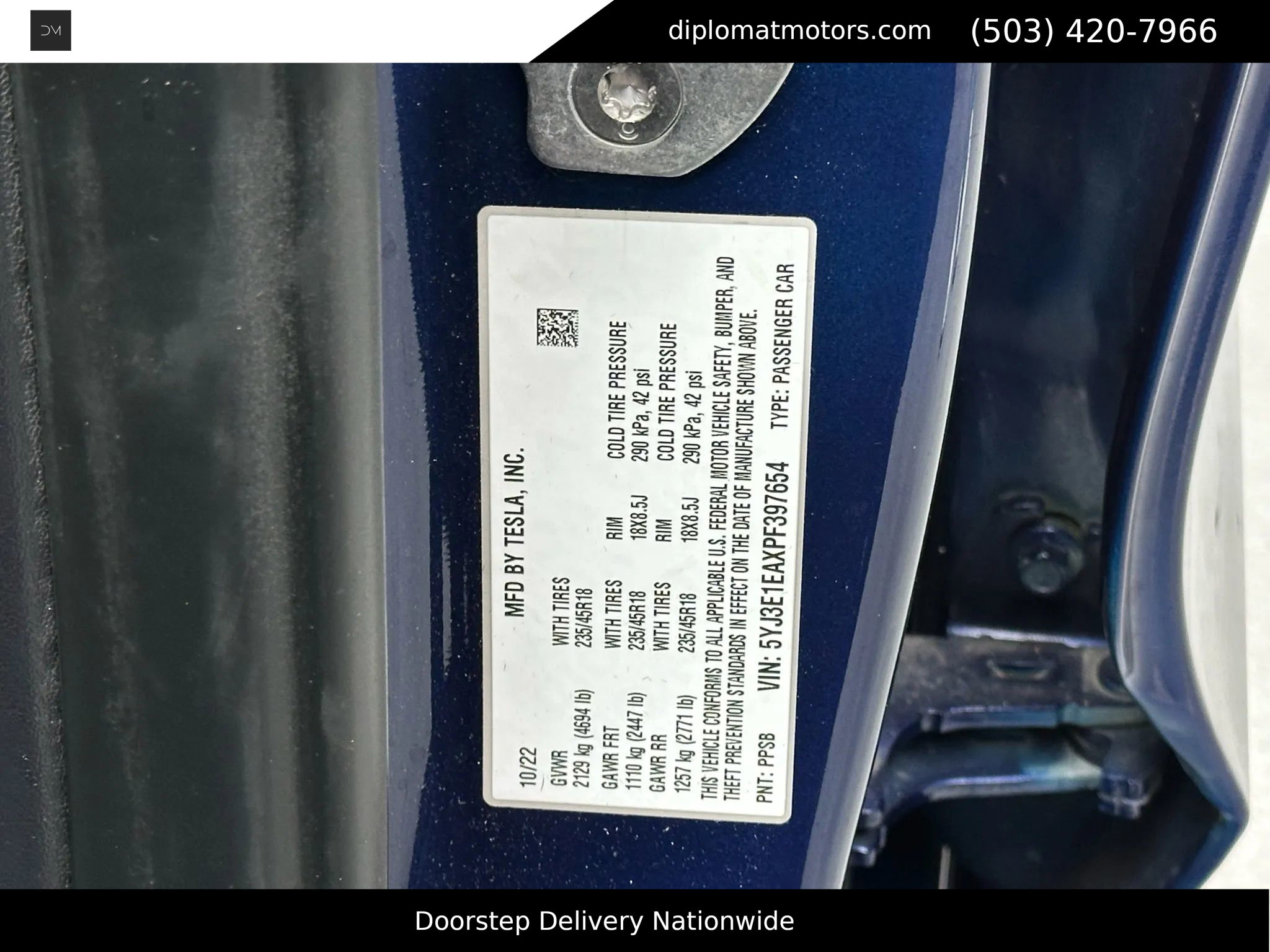 Used 2023 Tesla Model 3 Standard Range image 42