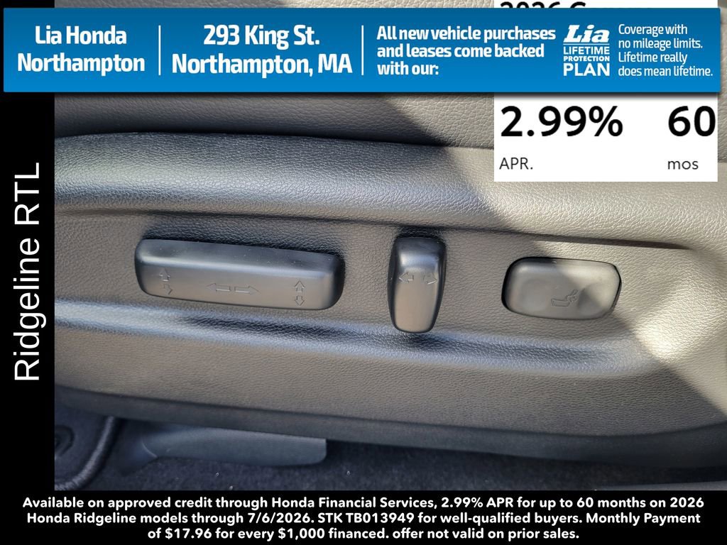 New 2026 Honda Ridgeline RTL image 14