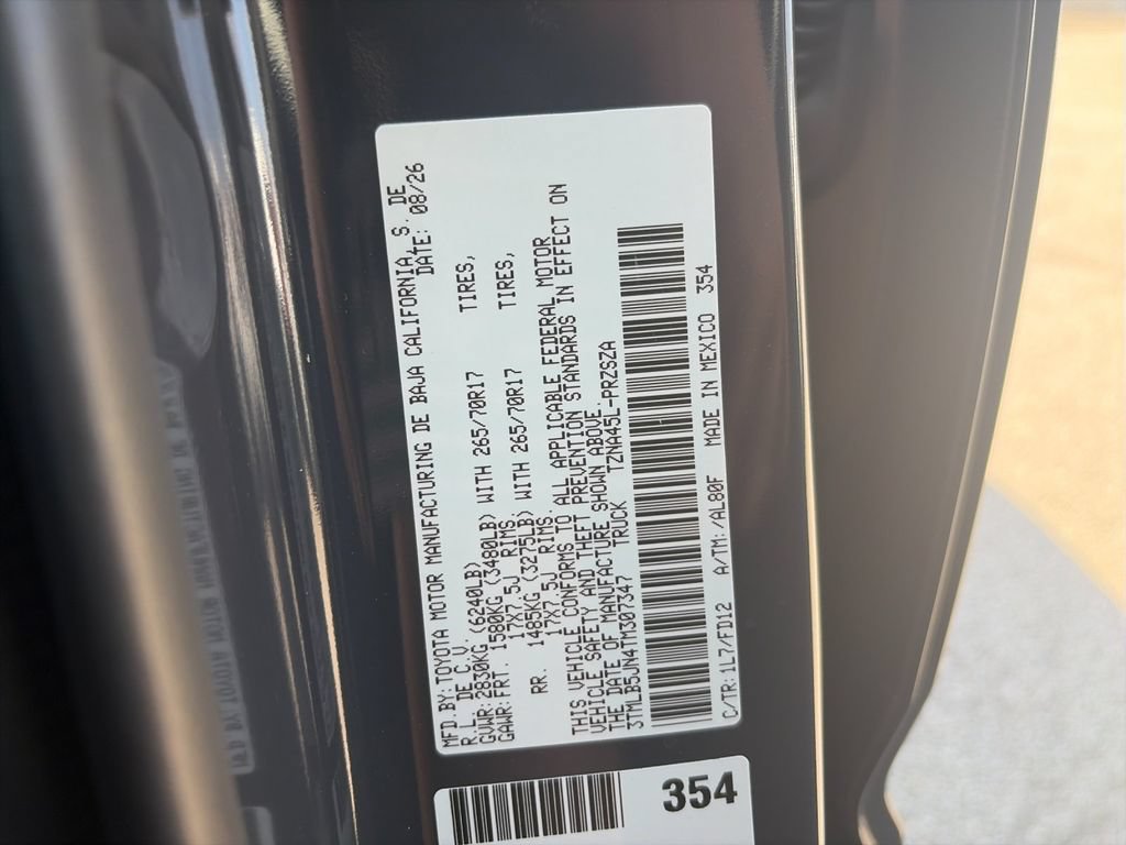 New 2026 Toyota Tacoma TRD Off-Road AWD/4WD image 33