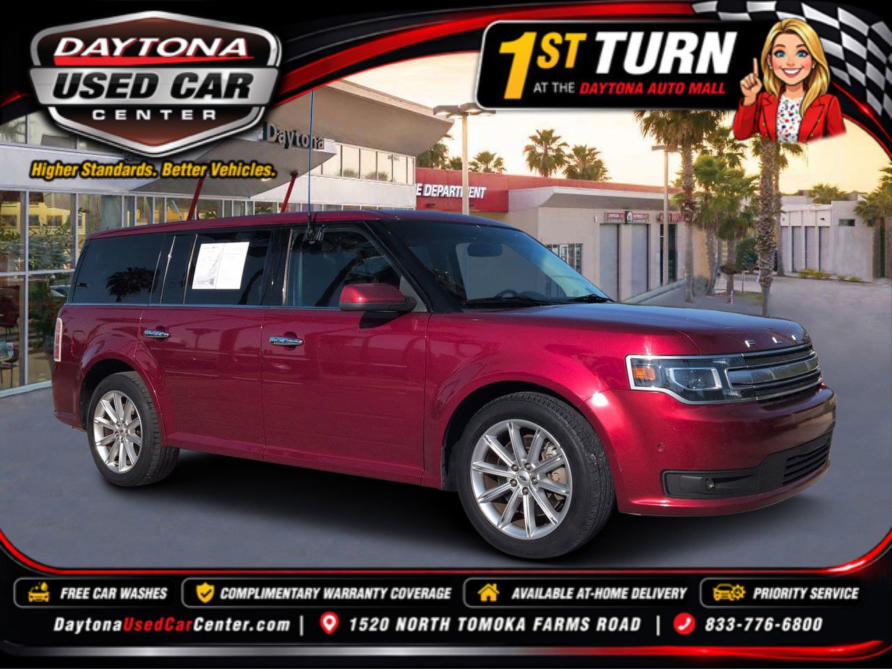 Used 2014 Ford Flex Limited w/ Equipment Group 301A FWD image 1