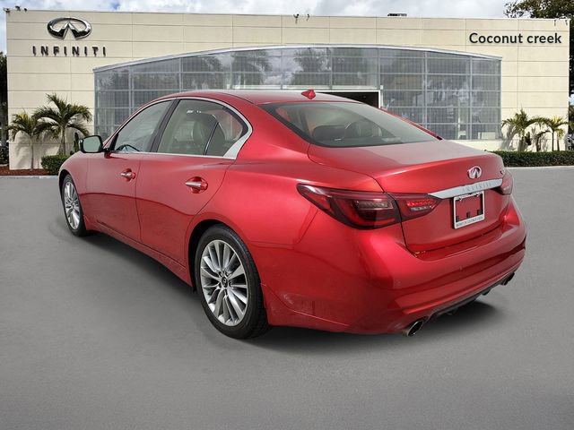 Used 2023 INFINITI Q50 Luxe w/ Cargo Package image 4