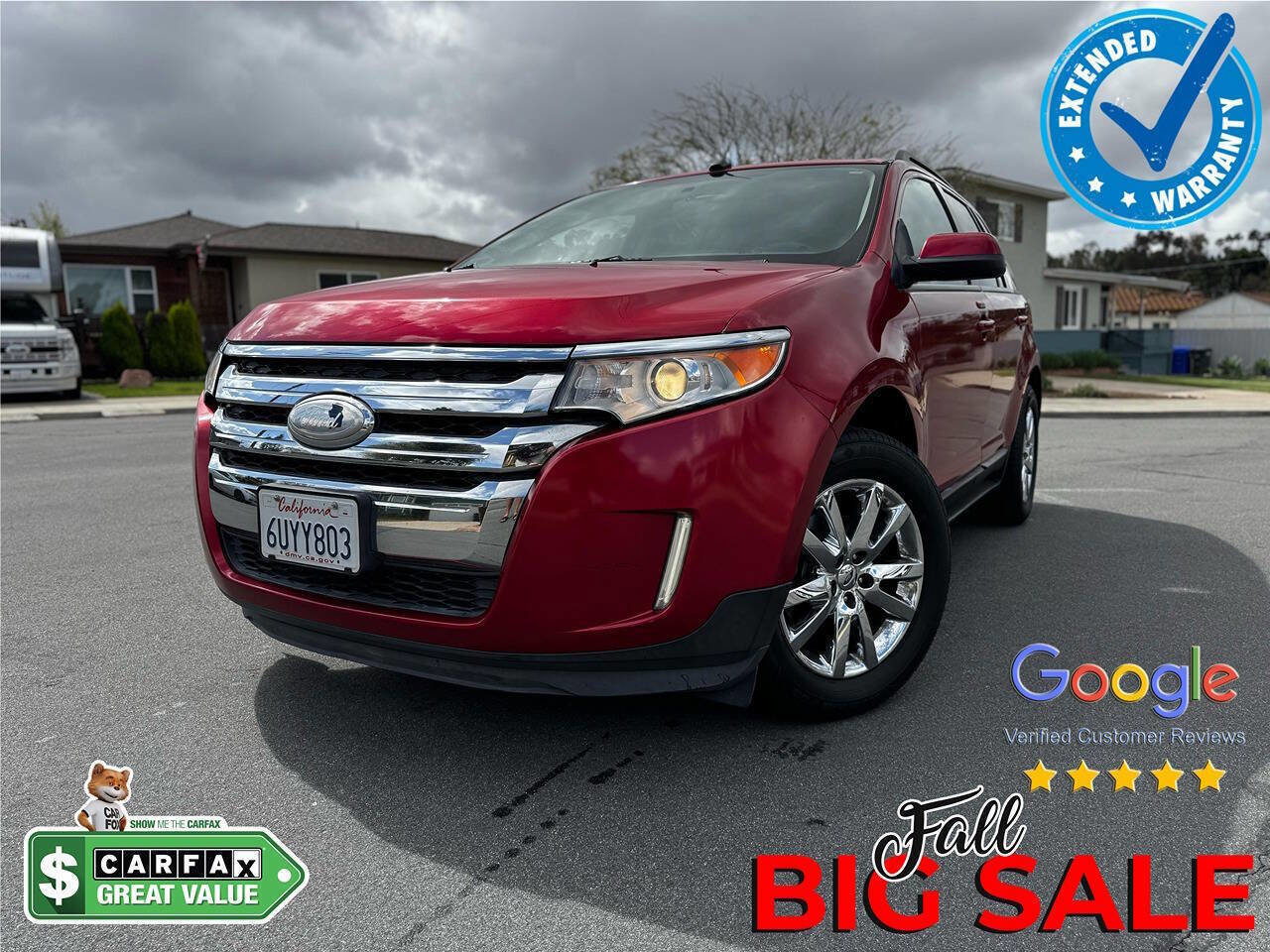 Used 2012 Ford Edge SEL image 1