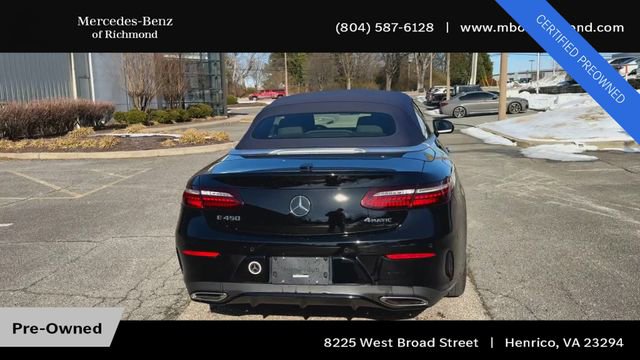 Used 2023 Mercedes-Benz E 450 4MATIC Cabriolet image 9