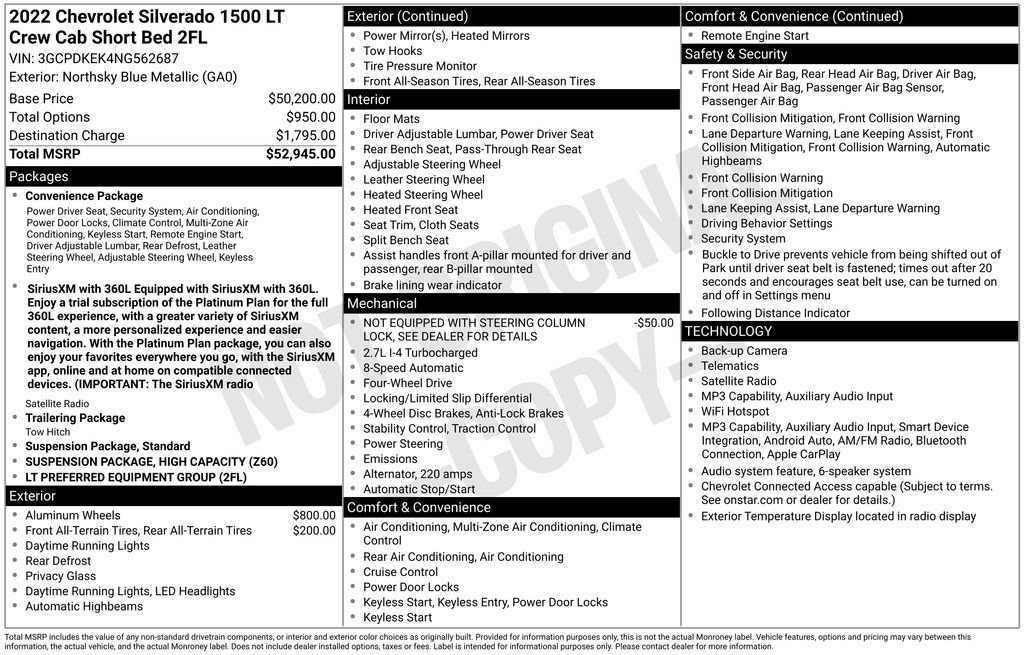 Used 2022 Chevrolet Silverado 1500 LT AWD/4WD image 29