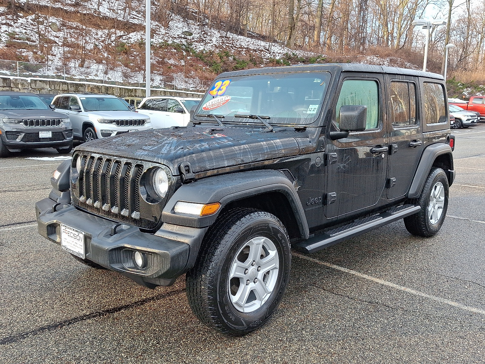 Certified 2023 Jeep Wrangler Unlimited Sport AWD/4WD image 3