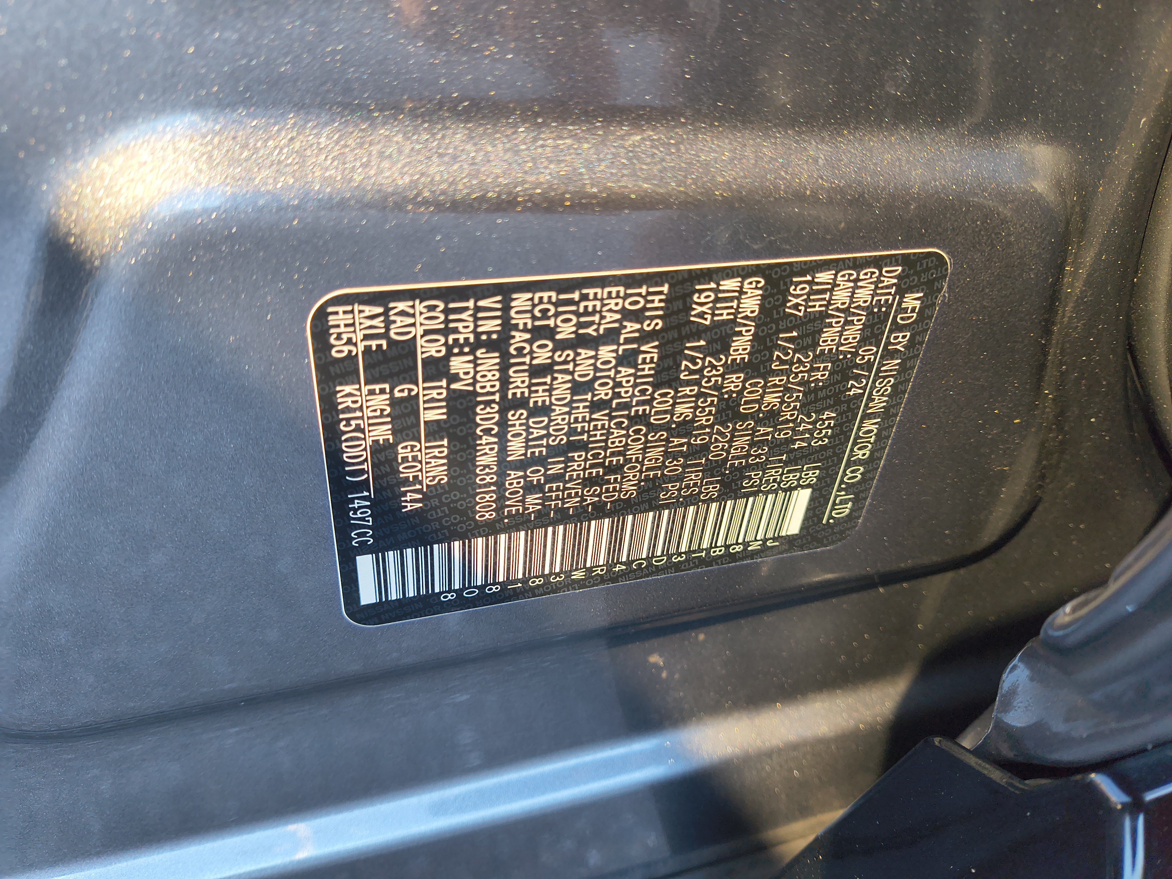 Certified 2024 Nissan Rogue Platinum FWD image 35