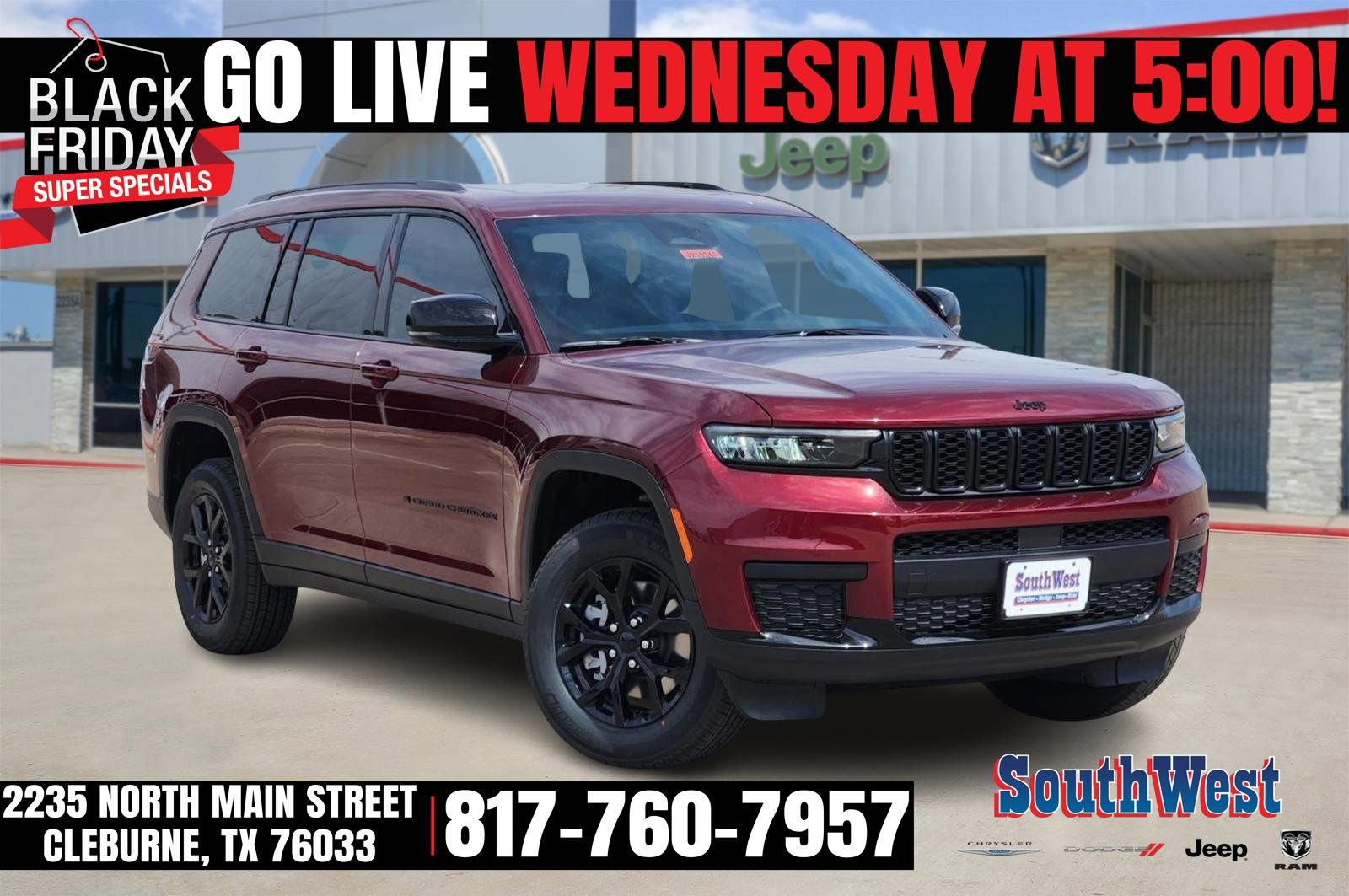 New 2025 Jeep Grand Cherokee L Altitude