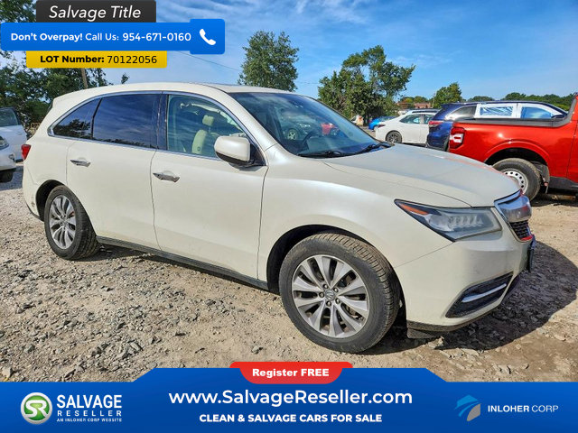 Used 2015 Acura MDX w/ Technology Package AWD/4WD image 5