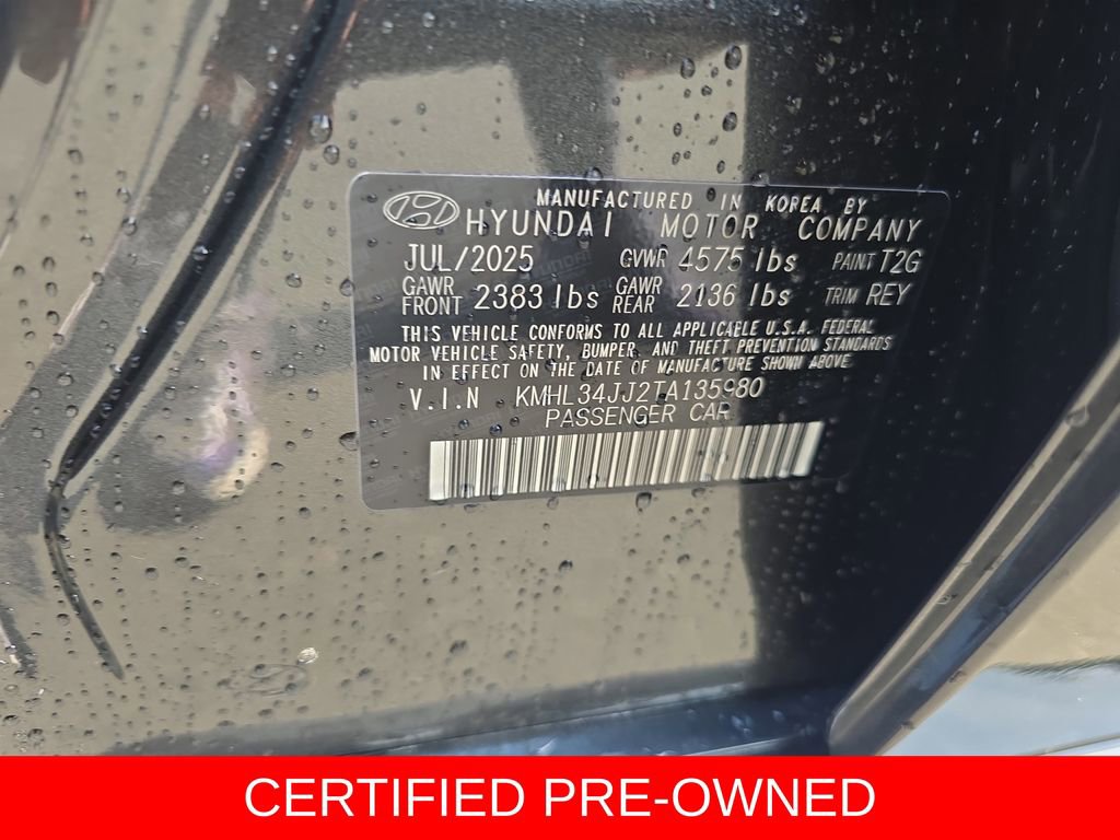Certified 2026 Hyundai Sonata SEL FWD image 35