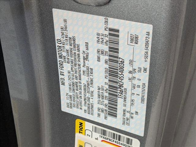 New 2025 Ford Mustang GT Premium w/ GT Performance Package image 21