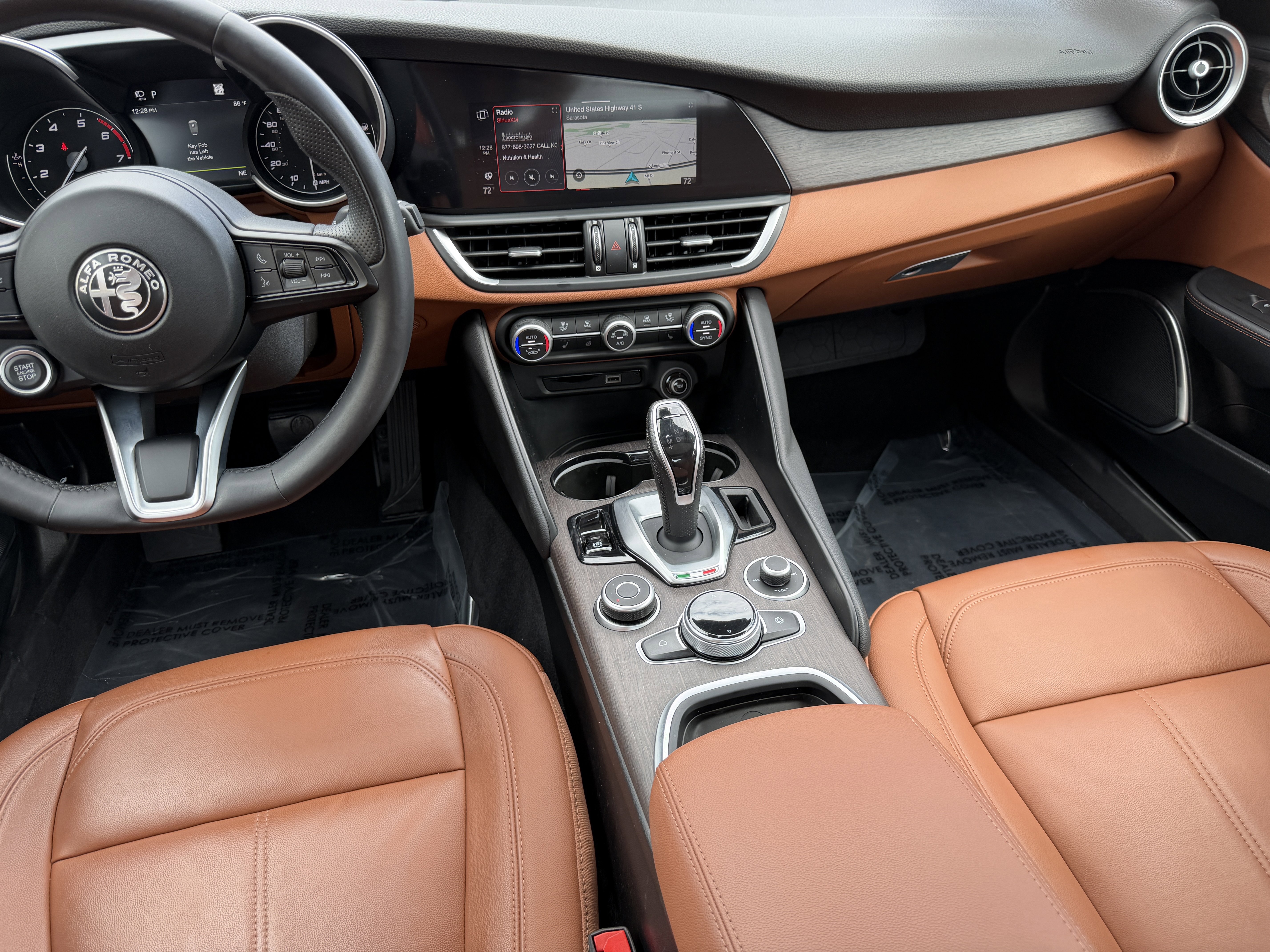 Used 2021 Alfa Romeo Giulia Ti w/ Active Assist 2 Package TI image 14