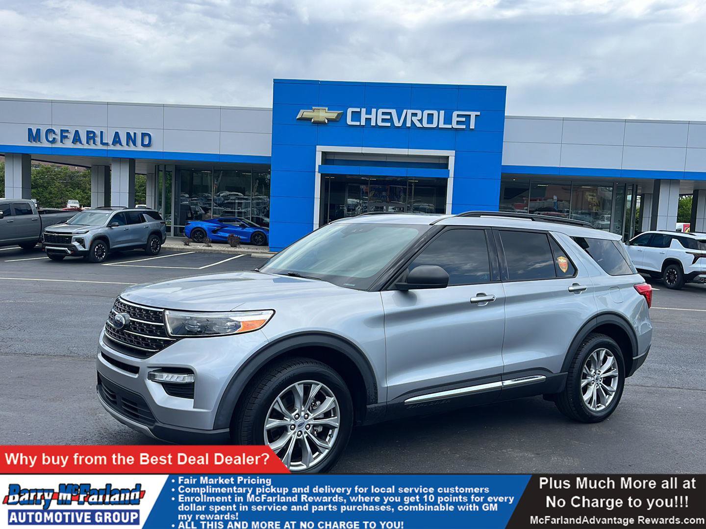 Used 2021 Ford Explorer XLT w/ Equipment Group 202A
