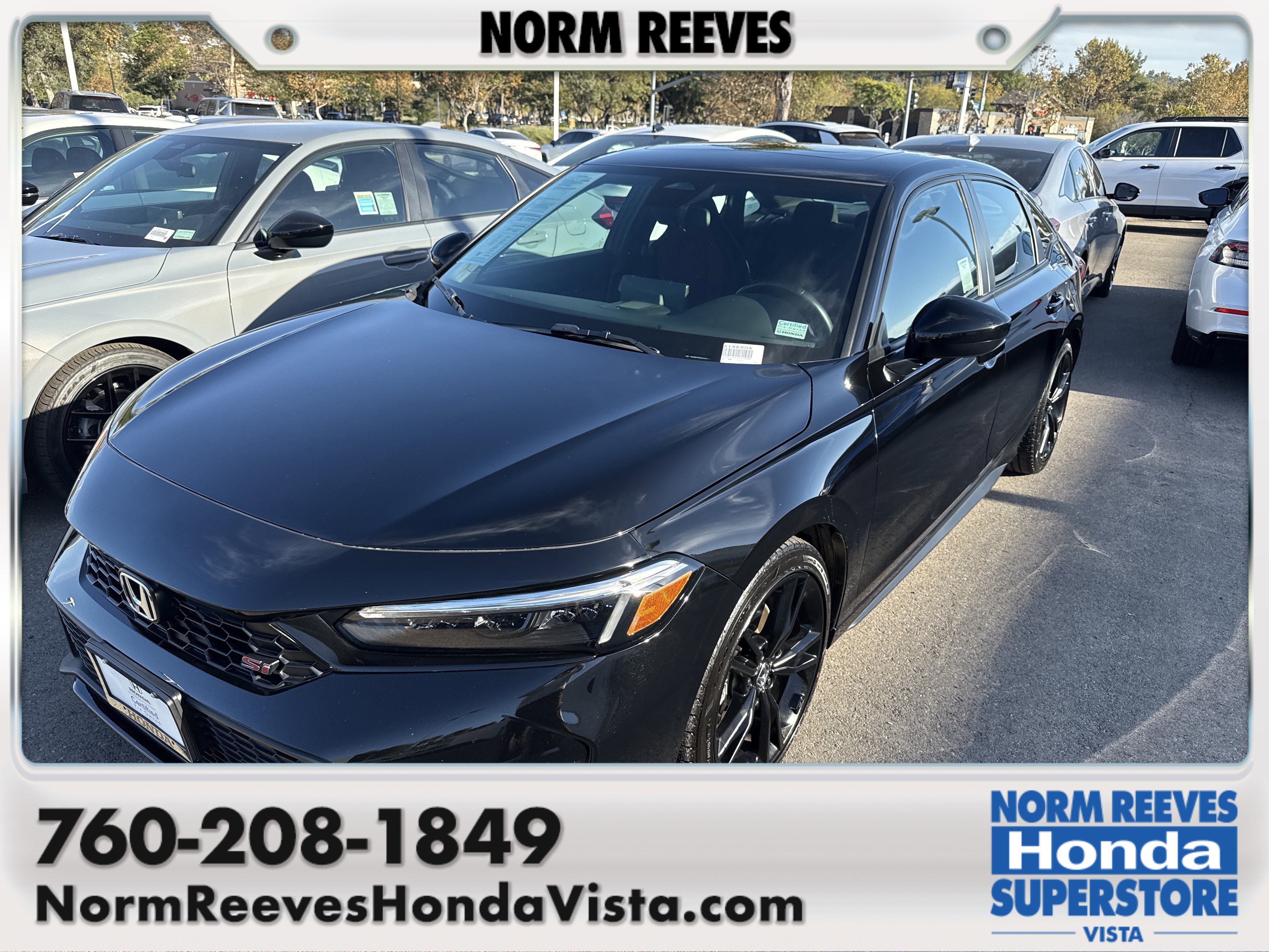 Certified 2025 Honda Civic Si