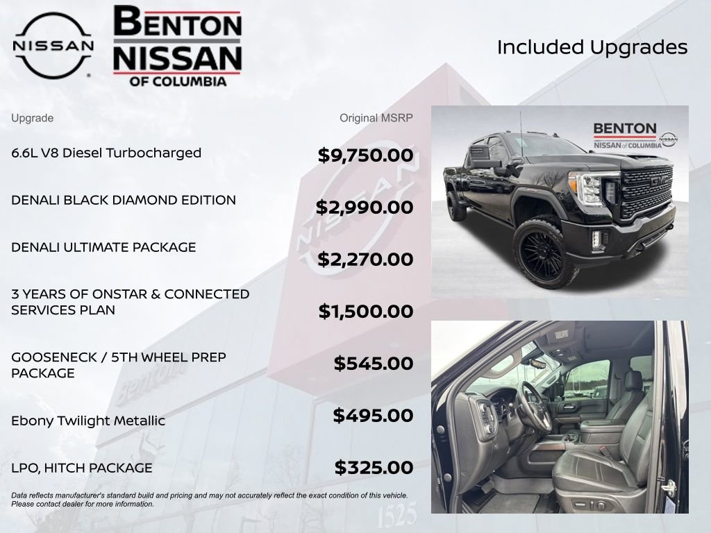 Used 2022 GMC Sierra 3500 Denali w/ Denali Black Diamond Edition image 6