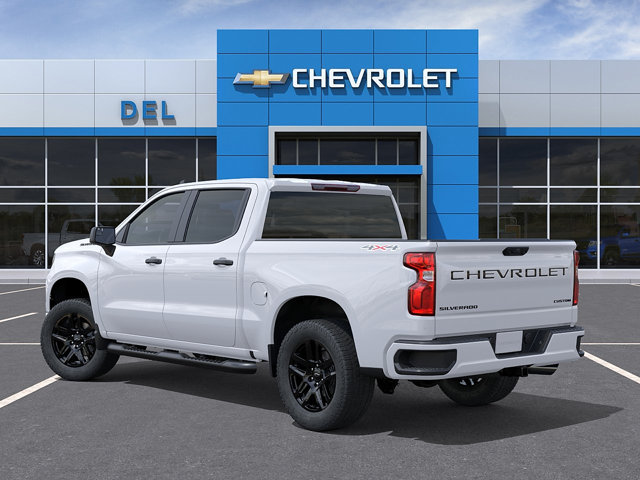 New 2026 Chevrolet Silverado 1500 Custom w/ Turbomax Blackout Package AWD/4WD image 3