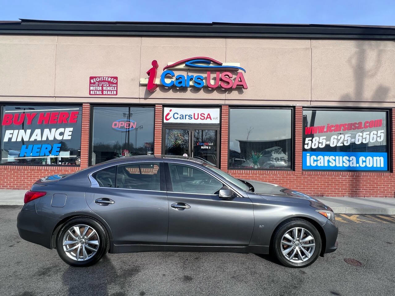 Used 2014 INFINITI Q50 Premium w/ Navigation Package AWD/4WD image 1