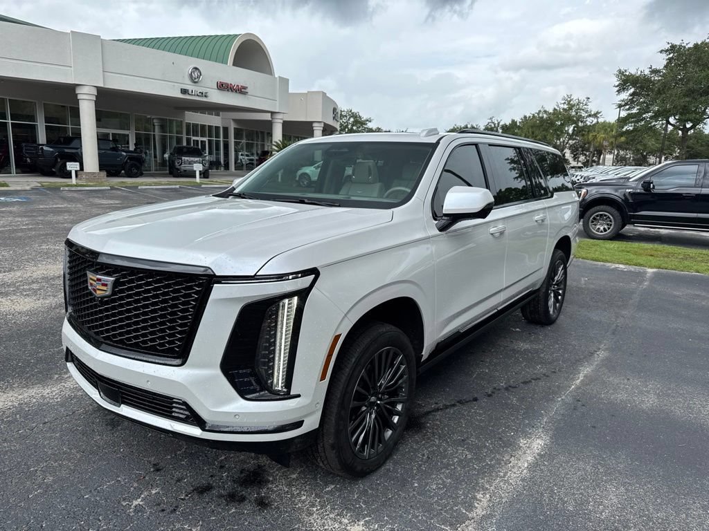 Certified 2025 Cadillac Escalade ESV Sport Platinum w/ LPO, Floor Liner Package
