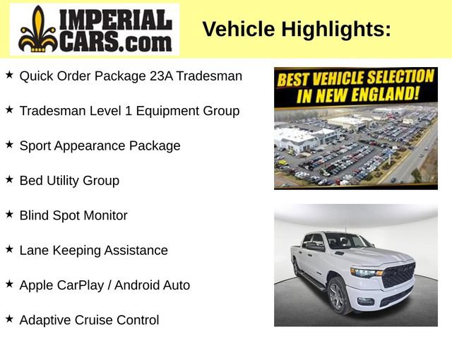 Used 2025 RAM 1500 Tradesman AWD/4WD image 3