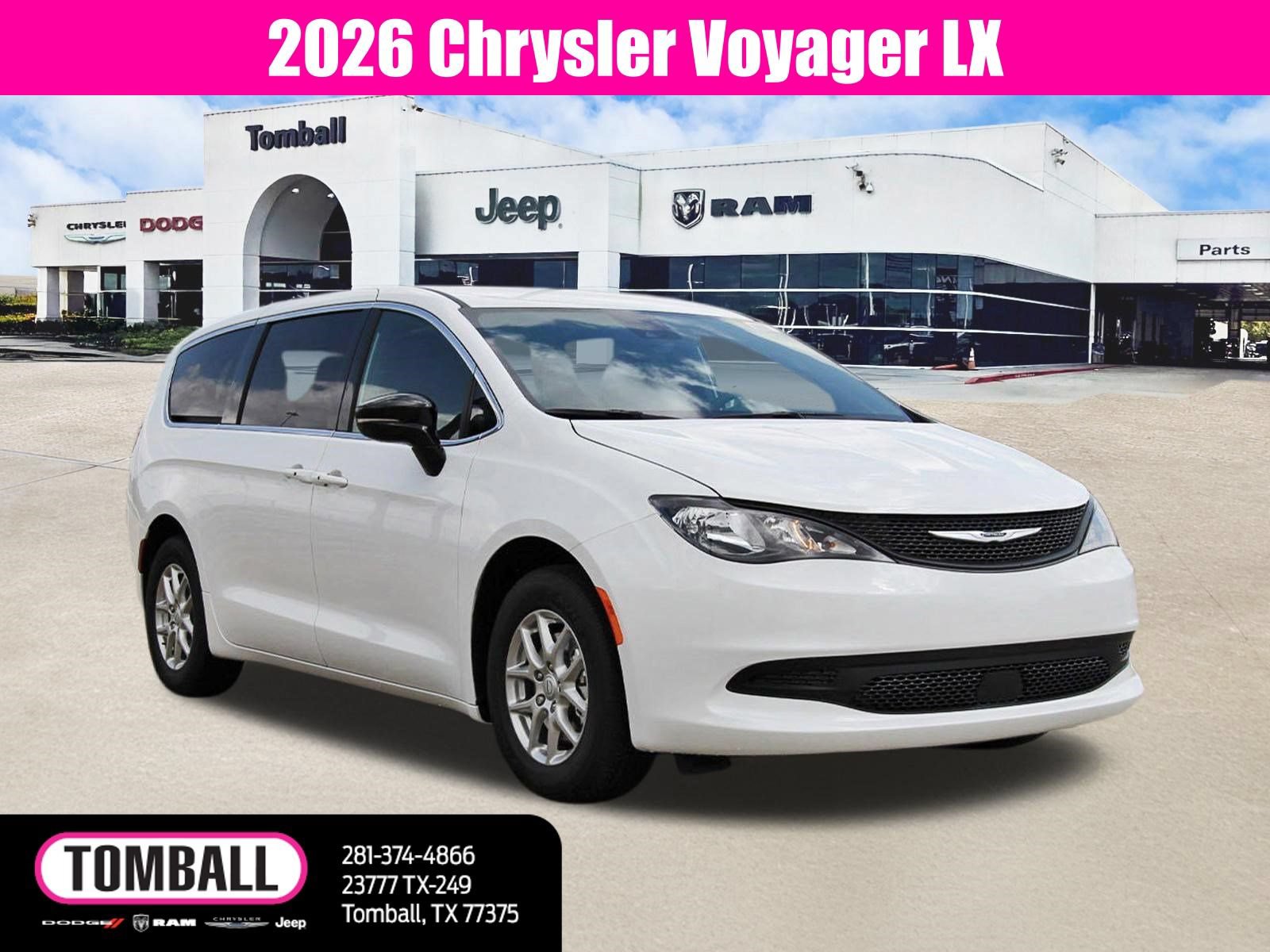 New 2026 Chrysler Voyager LX FWD image 1