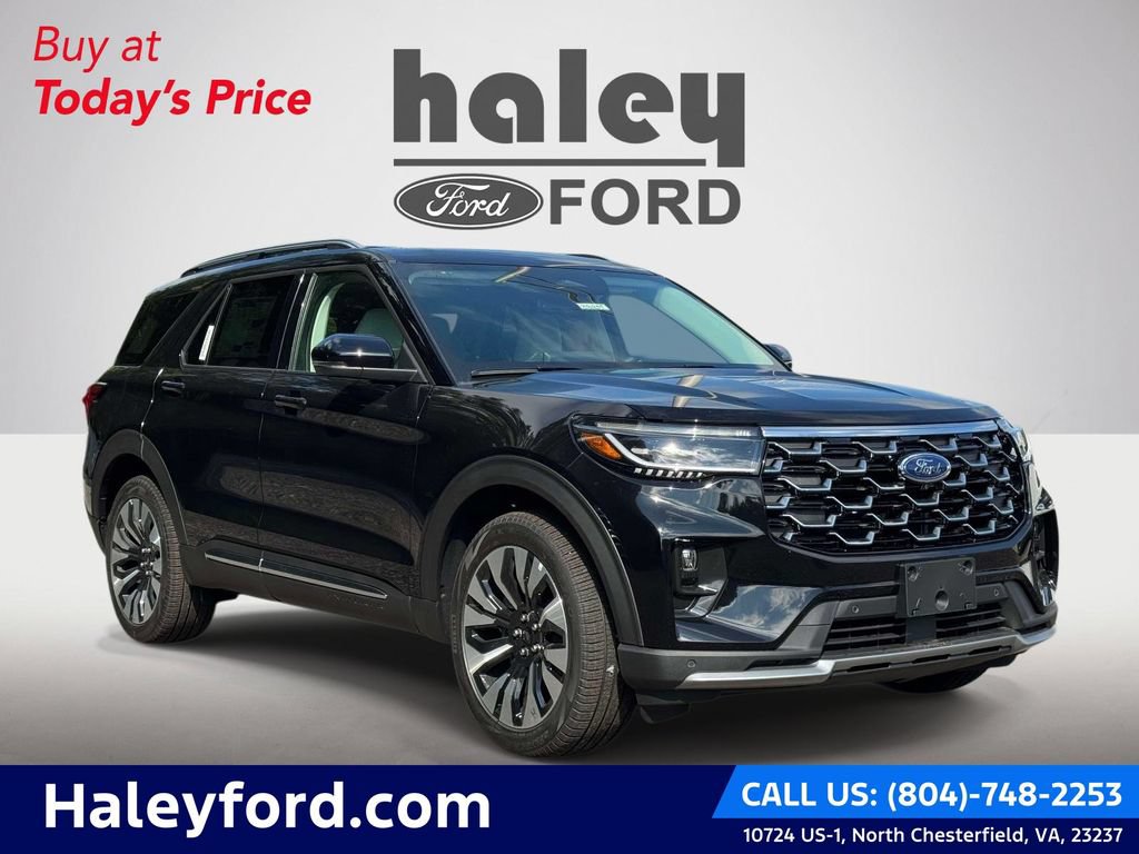 New 2026 Ford Explorer Platinum w/ LUX Leather Package