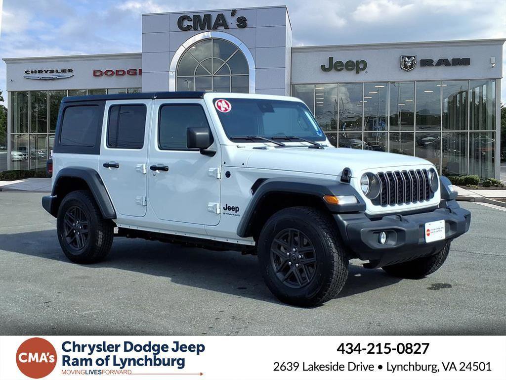 Used 2024 Jeep Wrangler Sport S