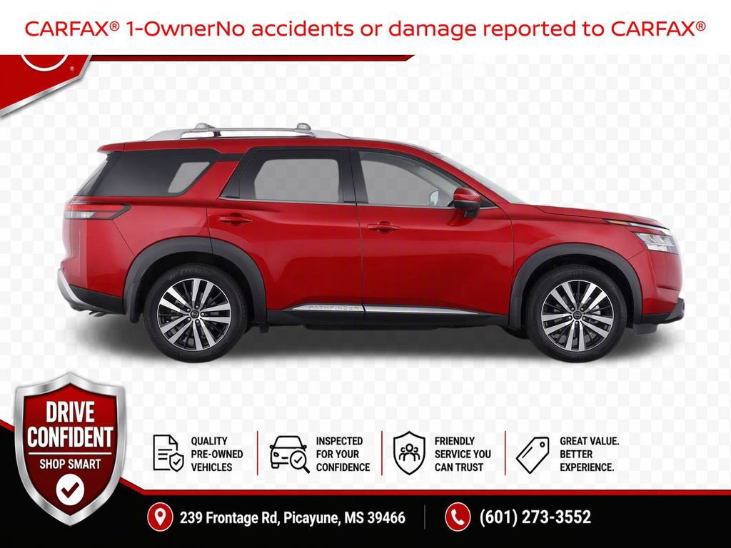 Certified 2025 Nissan Pathfinder Platinum w/ Cargo Package FWD image 11