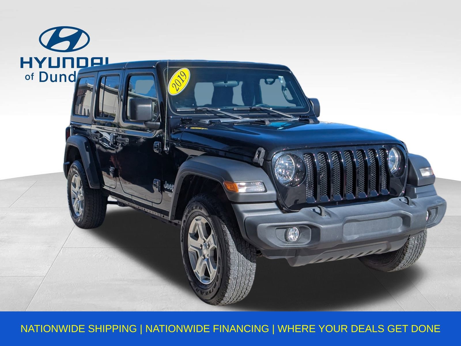 Used 2019 Jeep Wrangler Unlimited Sport S image 1