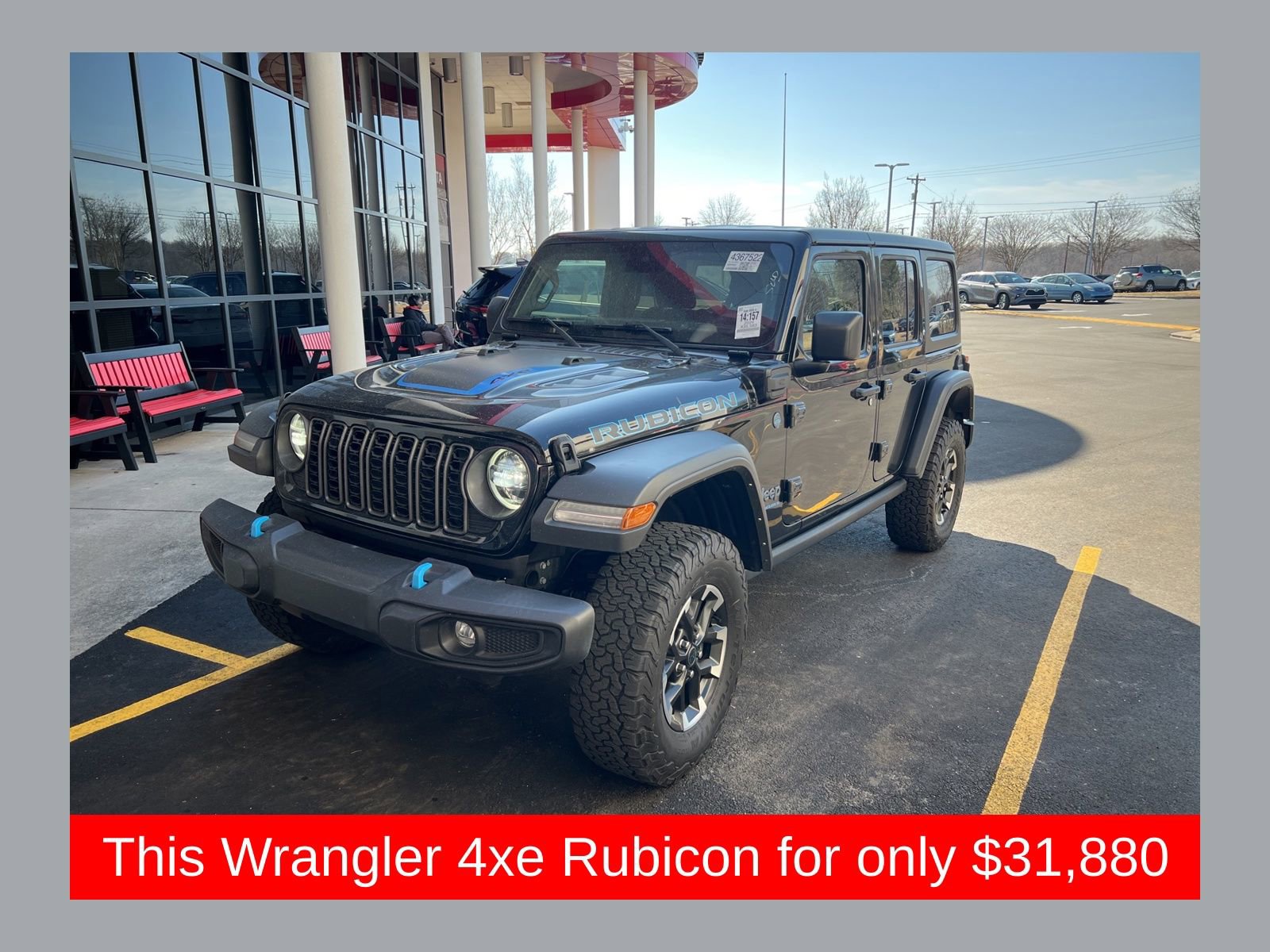 Used 2024 Jeep Wrangler Unlimited Rubicon 4xe image 1