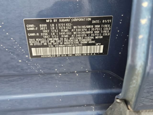 Used 2021 Subaru Ascent Premium w/ Convenience Package AWD/4WD image 39