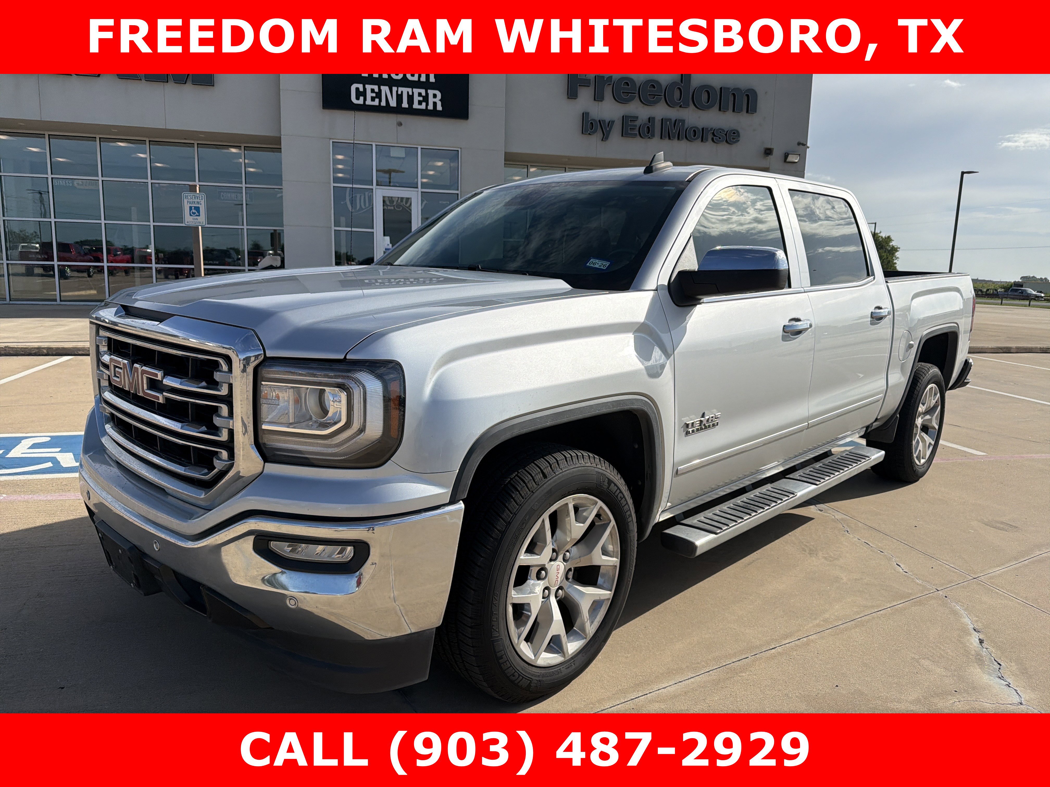 Used 2017 GMC Sierra 1500 SLT w/ Texas SLT Premium Package RWD image 1